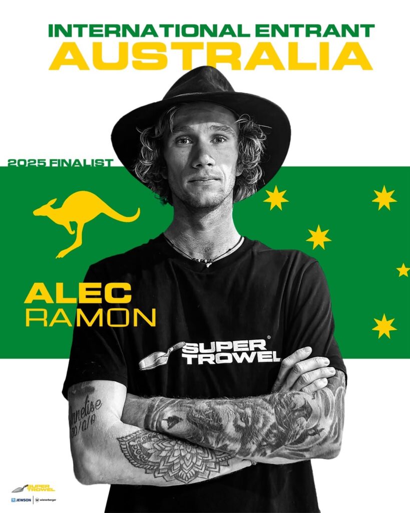 Alec Ramon International Entrant Australia